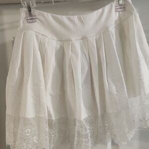 White Slip Skirt Size Medium